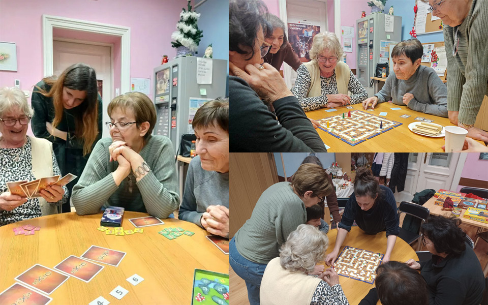 Predstavljanje društvenih igara Klubu 60+